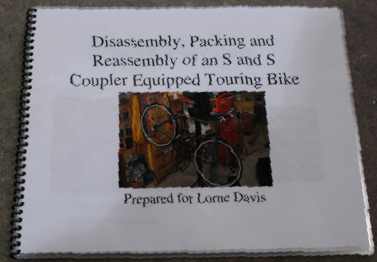 Disassembly and packing a True North touring bike with S and s Couplings