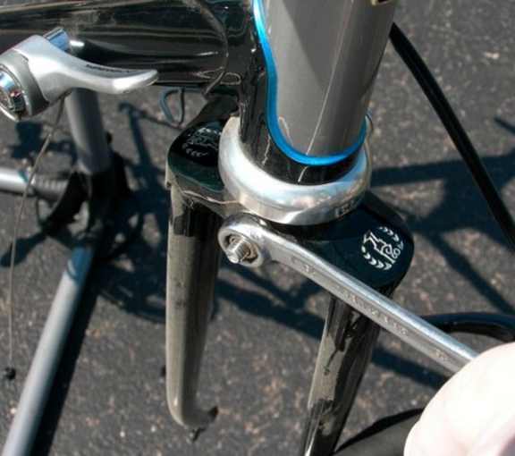 Packing sequence for a Raleigh road bike retrofit with S and S Couplings