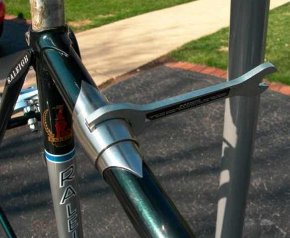 Packing sequence for a Raleigh road bike retrofit with S and S Couplings