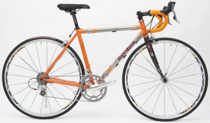 Davidson Road Bike with S and  S Couplings