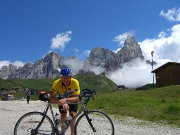 Serotta Road bike with S and S Couplings