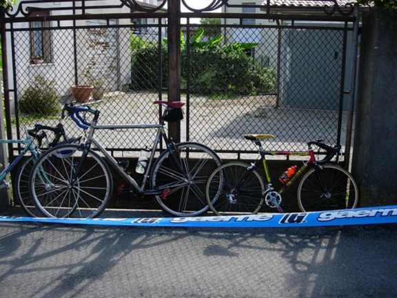 Serotta Road bike with S and S Couplings