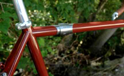 True North Cycles touring bike with racks